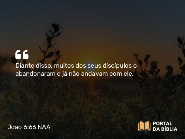 João 6:66-69 NAA - Diante disso, muitos dos seus discípulos o abandonaram e já não andavam com ele.