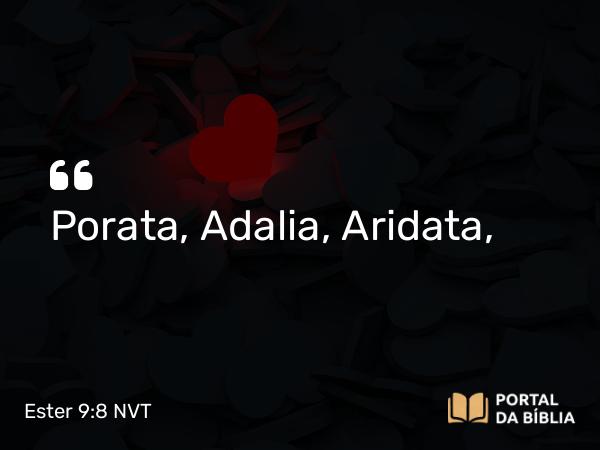 Ester 9:8 NVT - Porata, Adalia, Aridata,